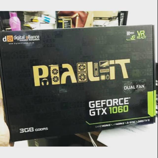 SALE Digital alliance DA palit vga mining gtx 1060 3Gb ready NOW