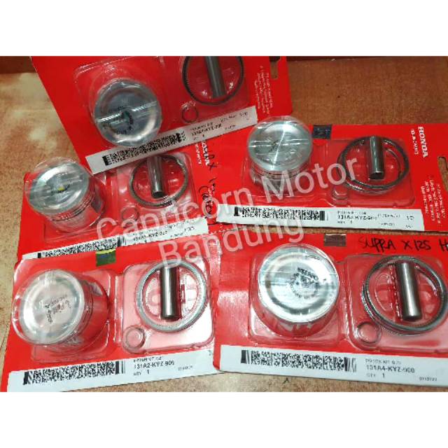 Piston Kit SUPRA X 125 HELM IN KYZ INJEKSI AHM ORI