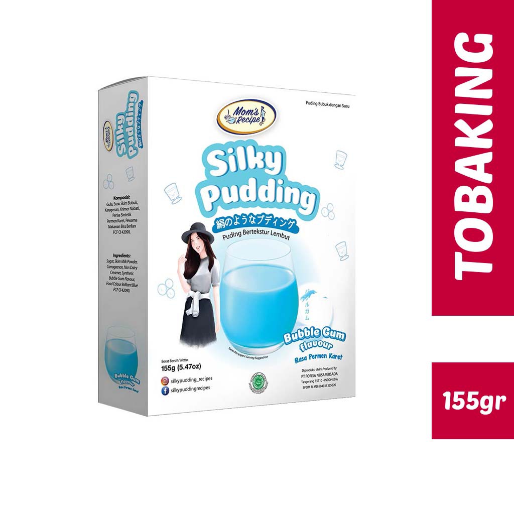 

SILKY PUDDING Forisa Mom's Recipe 155 gr PUYO Puding Susu Bubble Gum