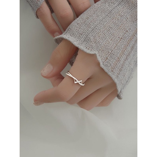 #3005 Cincin Wanita Silver Sterling 925 / Cincin Perak Simple S925