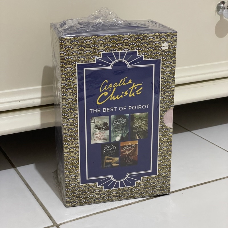 Agatha Christie Box Set The Best of Poirot 5in1 English Book