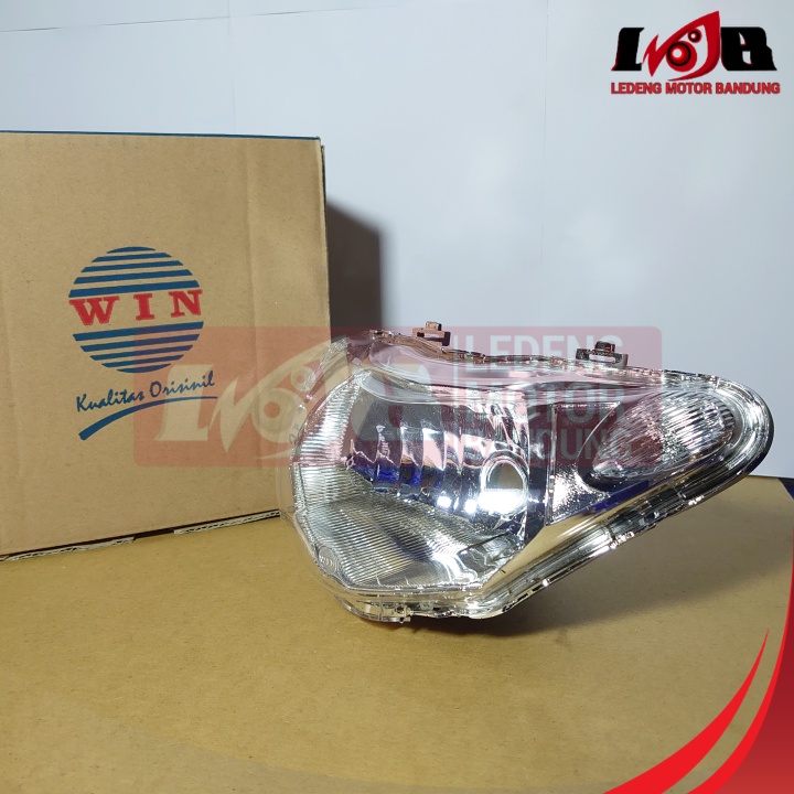 Reflektor Mio Sporty Smile 2008 Headlamp Kaca Lampu Depan Lokal Geronimo