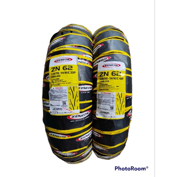 BAN ZENEOS ZN62 80/80 90/80 100/80 110/70 120/70 RING 14 - BAN ZENEOS ZN62 80 80 90 80 100 80 110 70 120 70 RING 14 TUBELESS MAXXIS FDR IRC SWALLOW