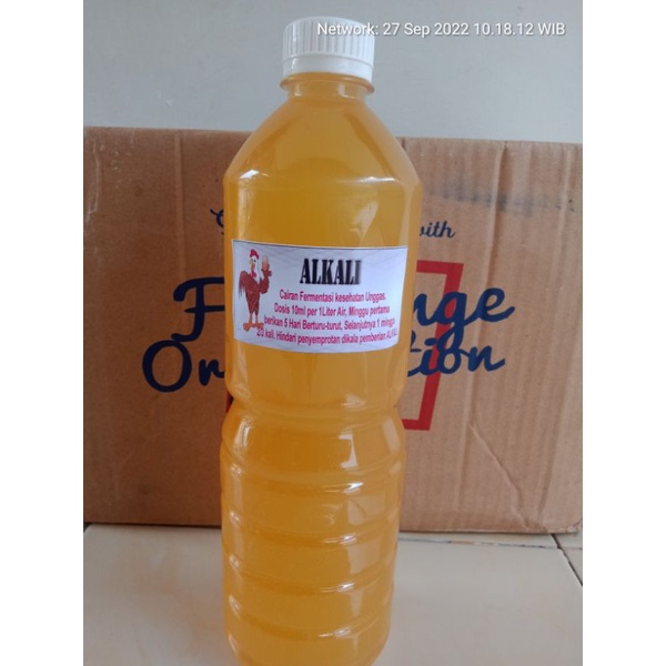 alkali fermentasi kesehatan ayam 1 liter
