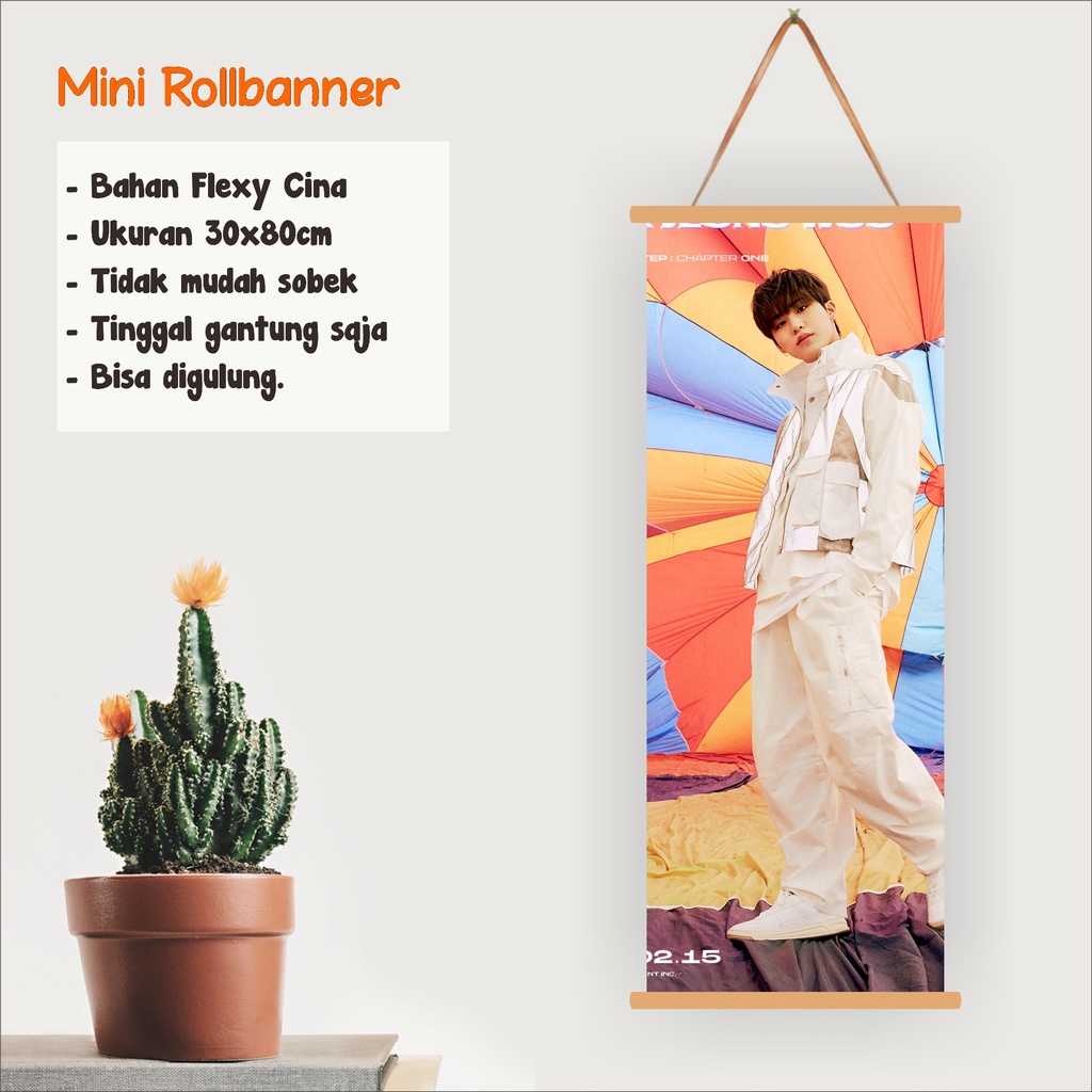 MINI ROLL BANNER TREASURE JEONGWOO