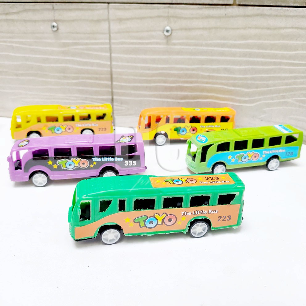 MURAH!!! HARGA ECERAN MAINAN BUS TOYO MOTOR BATMAN STEMPEL SUSUN TANK PULLBACK TEPUK TANGAN