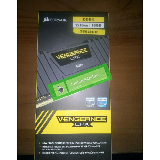 Ram Ddr4 16Gb Pc2666 Corsair Vengeance Lpx