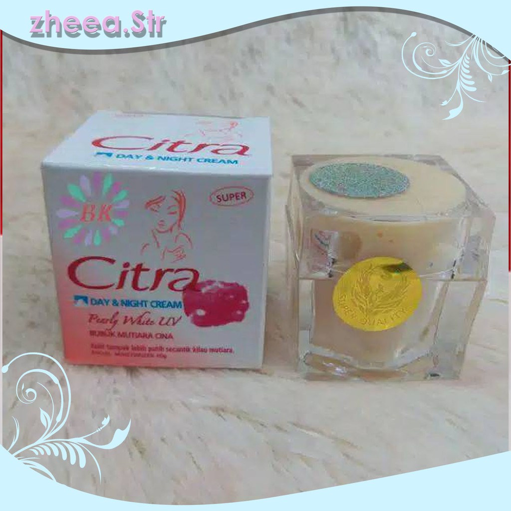 Cream Citra Super Original Krim Siang Malam Pemutih Wajah Perawatan Kecantikan Murah