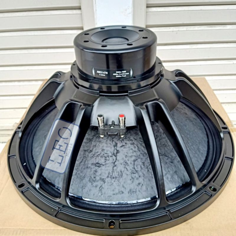 APOLLO COMPONENT SPEAKER AW2147H SUBWOOFER NEODYMIUM 21 INCH