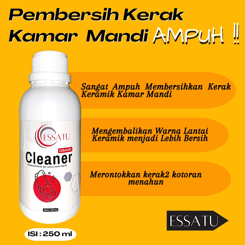 Cairan pembersih keramik kamar mandi Essatu 250 ML