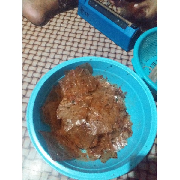 

kripik kaca pedas mantap ready bos