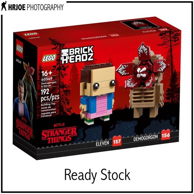 Lego 40549 Stranger Things Brickheadz Demogorgon & Eleven Lapakdendri