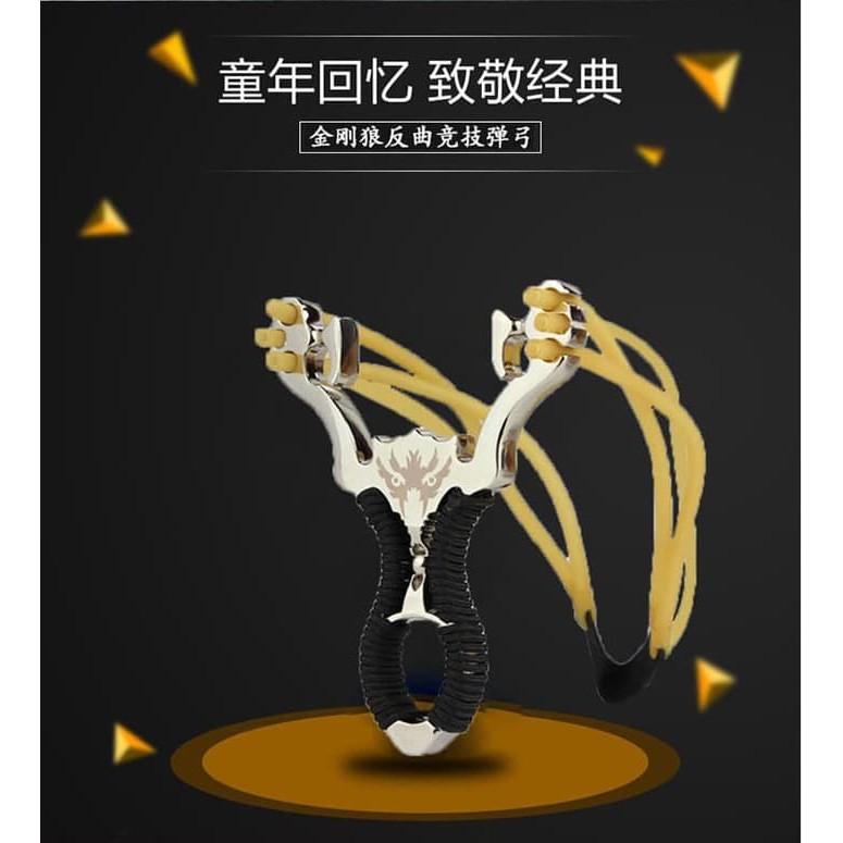 Ketapel Premium Metal Survival Kit Bisa alat bela diri bagian bawah