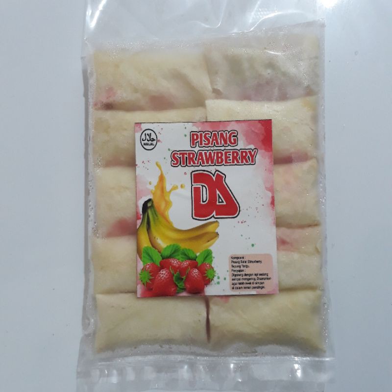 

Pisang Strawberry Siap Goreng
