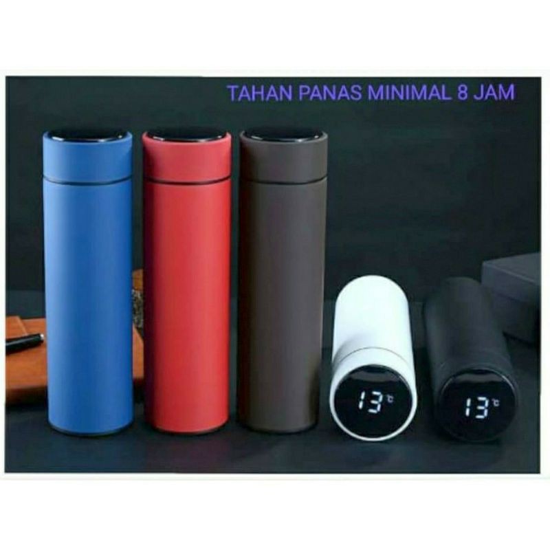 THERMOS SUHU Thermos Air Panas Led Display Suhu Temperatur Ukuran 500ML