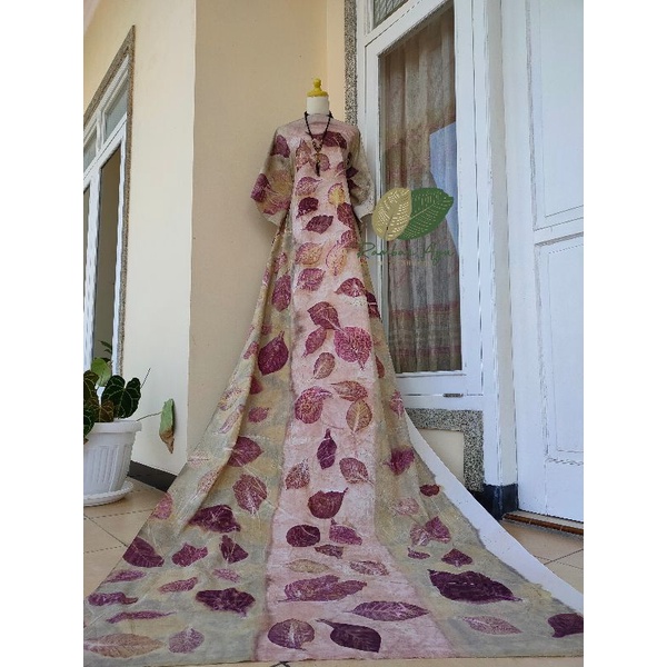 Ramban Ayu Kain Ecoprint MixAbu