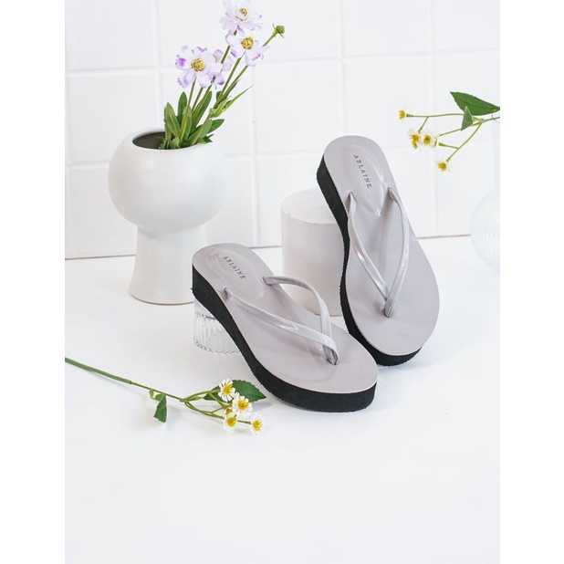 Arlaine - Maura Sandal Jepit Wedges / isrin isran / Platform Sandal / Sandal Eva