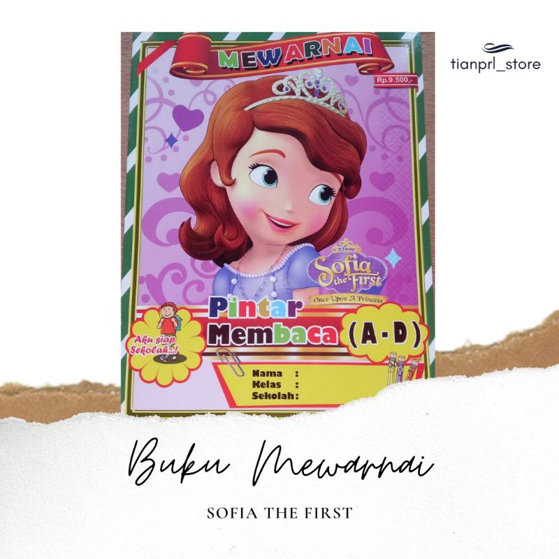 

BUKU MEWARNAI SOFIA THE FIRST
