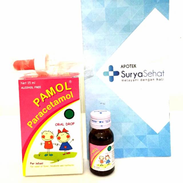 Pamol Drop 15ml - Obat Turun Panas