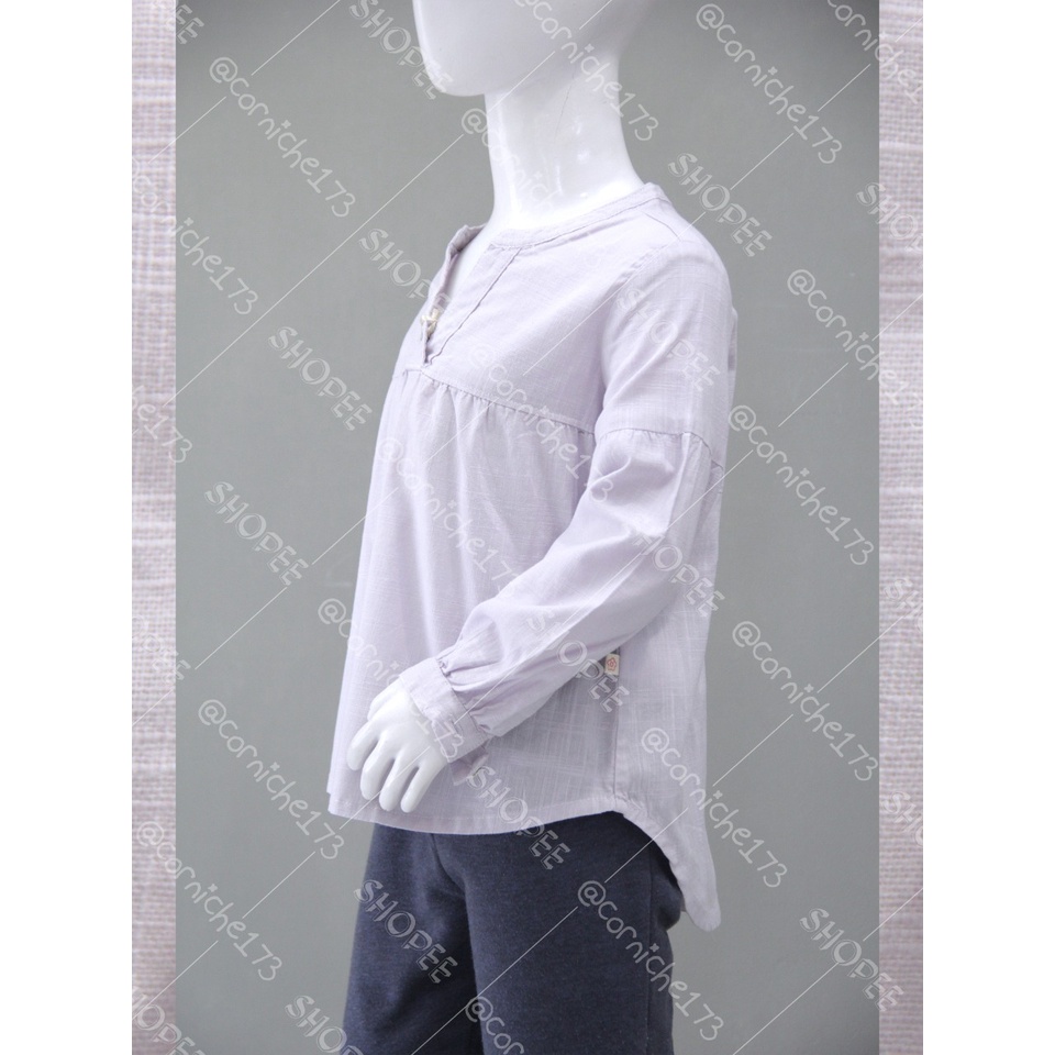 Corniche Kids Yurike Blouse Kids Light Purple - TB K23143