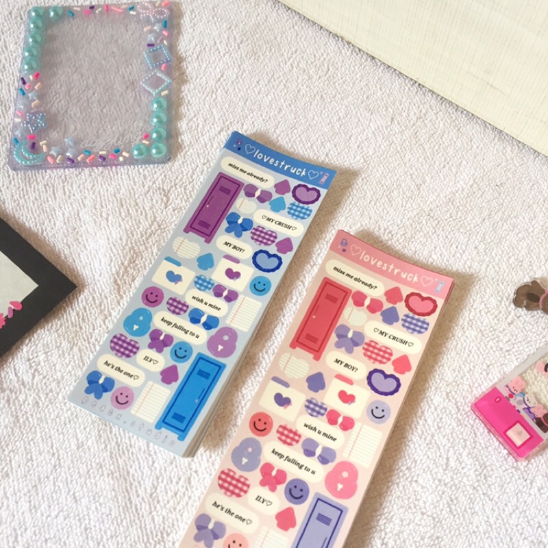 

lovestuck sticker sheet by peacx.studio