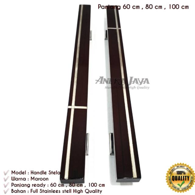 Handle Pintu rumah 60 cm 80 cm 100 cm / Tarikan Pintu rumah / Pegangan Pintu rumah minimalis