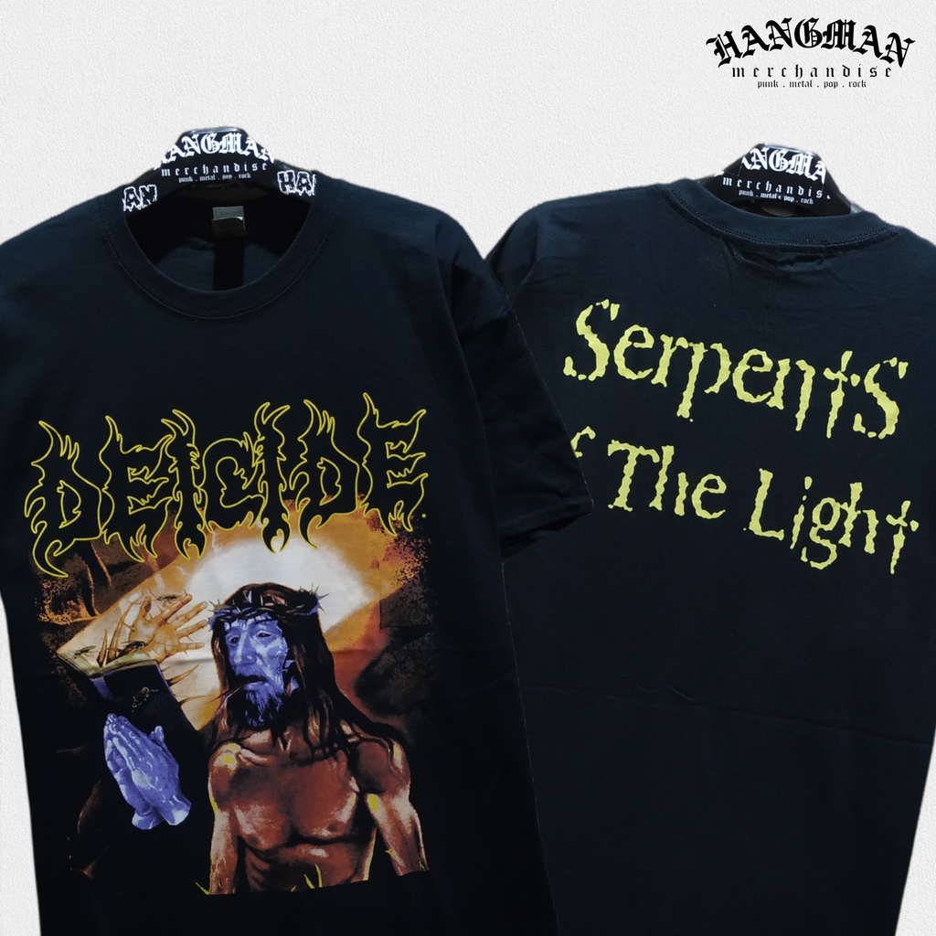 Tshirt/Kaos Band Deicide - Serpents Of The Light Official
