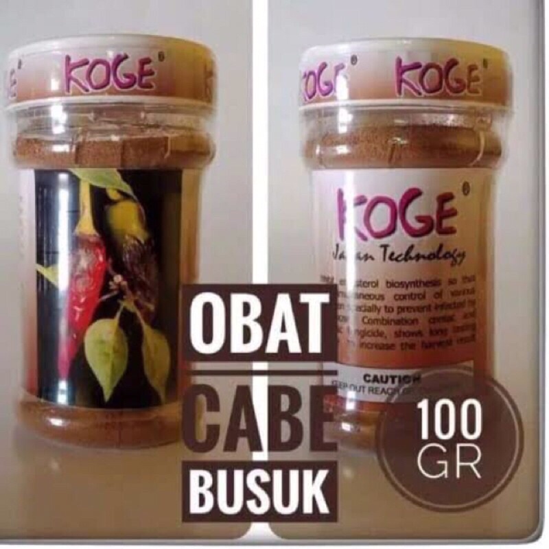 Koge 100gr Obat anti busuk tanaman cabe