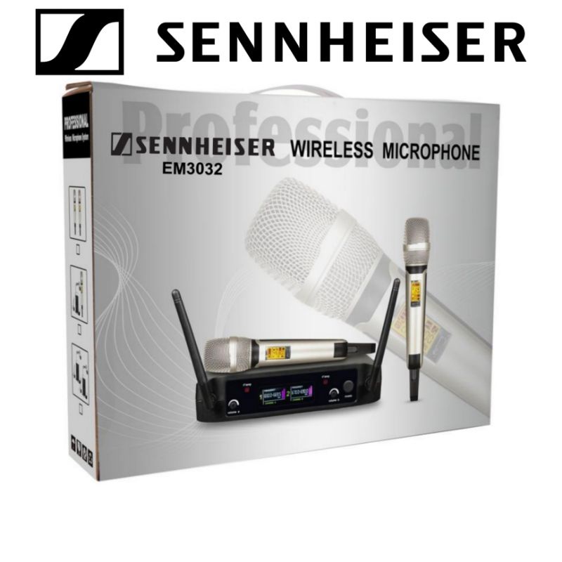 Mic wireless Sennhieser Em - 3032 Microphone Wireless Sennheiser Vokal