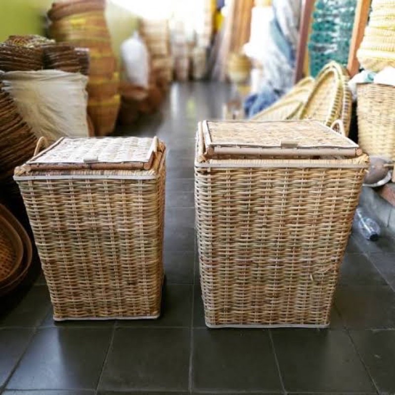 Keranjang Rotan/Tempat Baju kotor