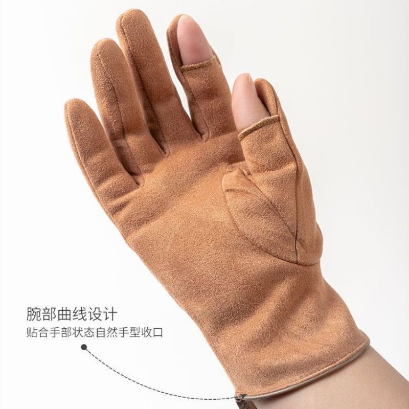 SARUNG TANGAN WANITA FINGERLESS FURTOUCHSCREEN