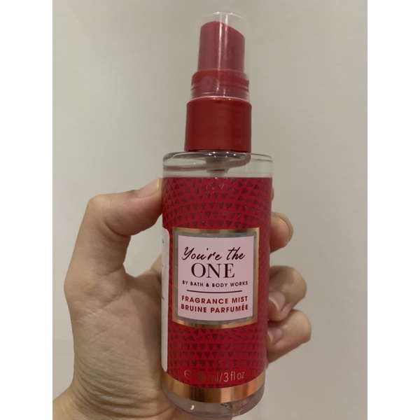 BATH AND BODY WORKS YOU’RE THE ONE FRAGRANCE MIST BRUINE PARFUMEE