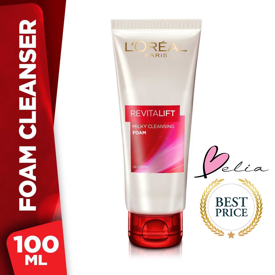 ❤ BELIA ❤ LOREAL REVITALIFT Milky Cleansing Foam 100 ml ( Loreal Revitalift )