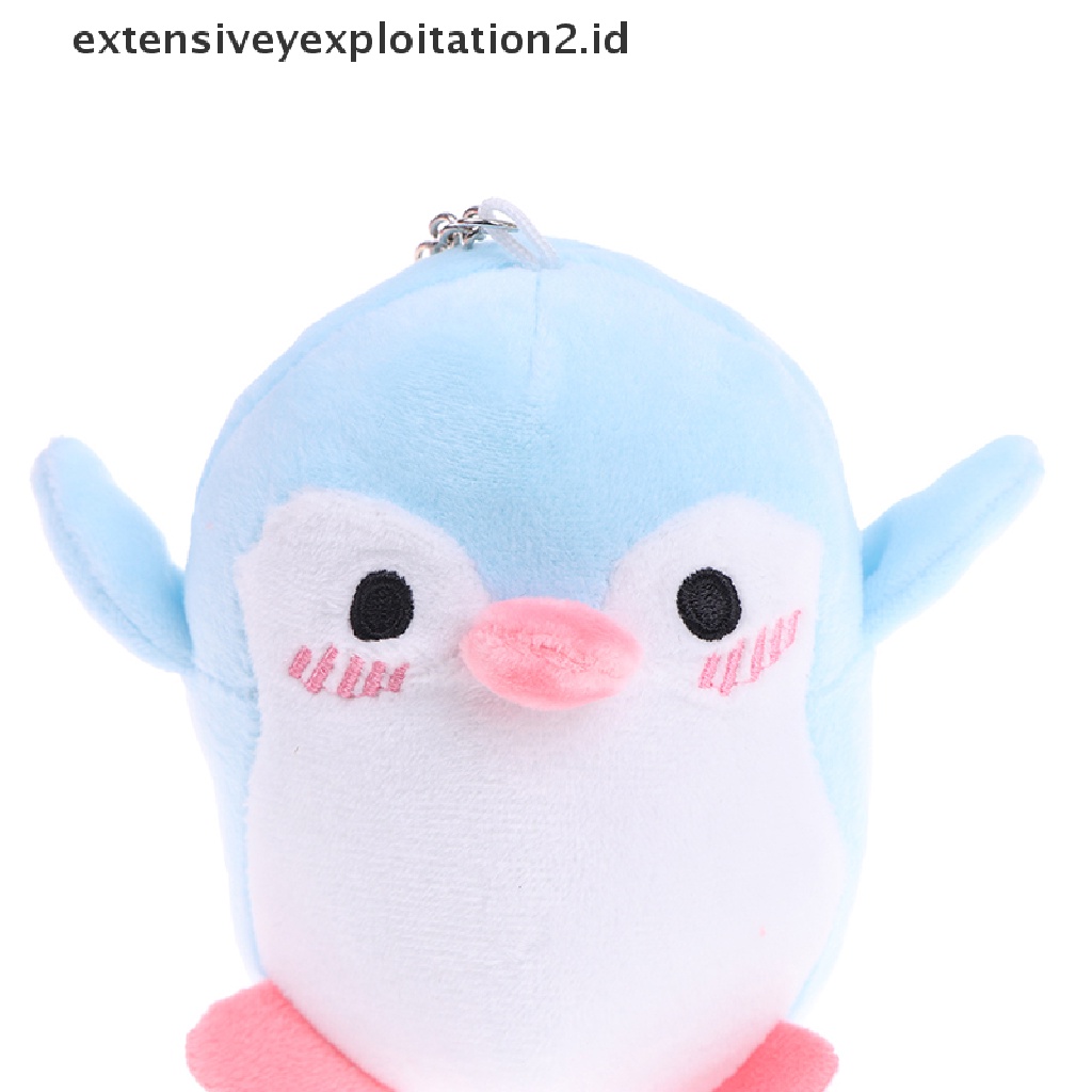 (Hotter) Gantungan Kunci Boneka Plush Pinguin 12cm Gantungan Kunci Mainan Bayi Anak