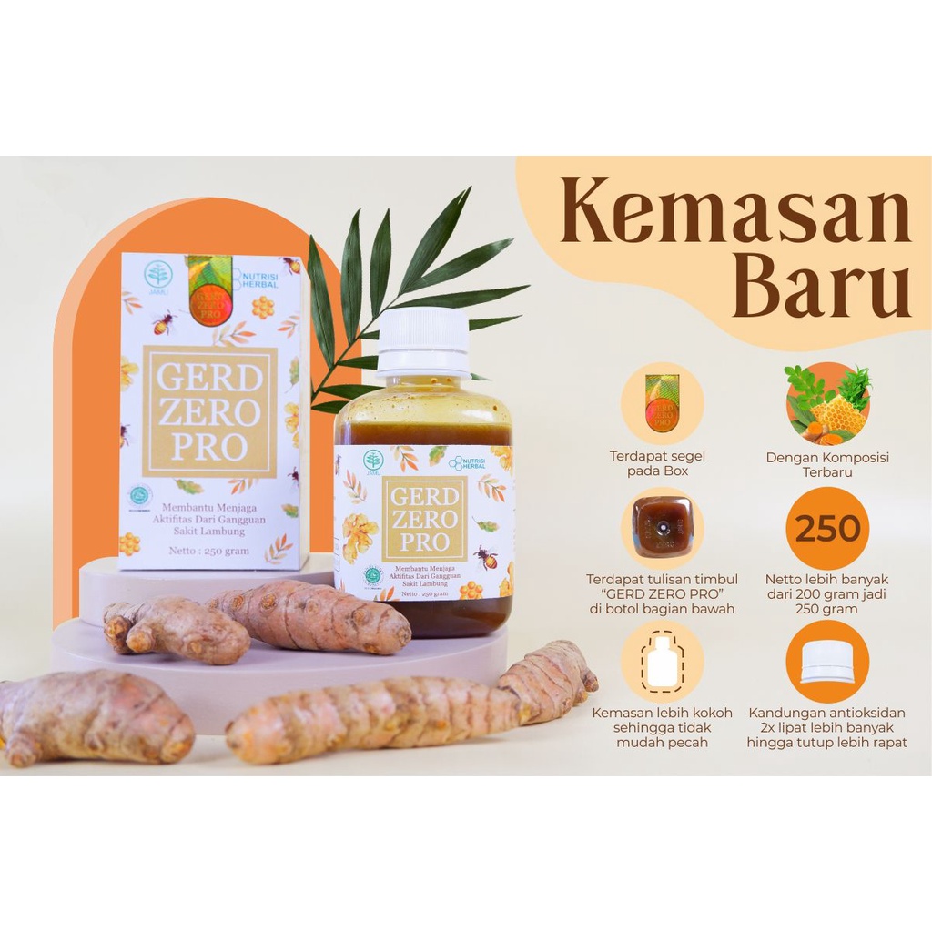 GERD ZERO PRO Obat Herbal Asam Lambung{BAYAR DI TEMPAT}-1