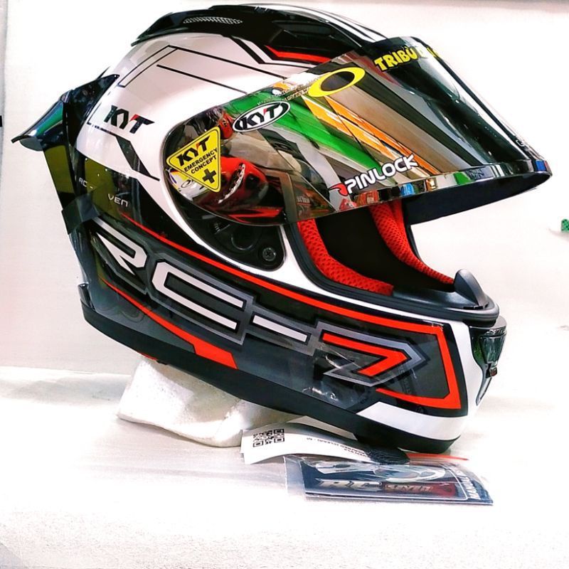 KYT HELM RC7 SOLID DAN MOTIF PAKET GANTENG