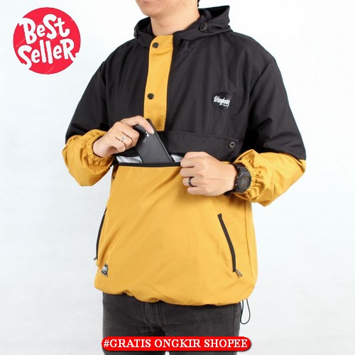 JAKET BB DC BOLAK BALIK PRIA JAKET PARASUT PRIA JAKET BB DEWASA HOODIE