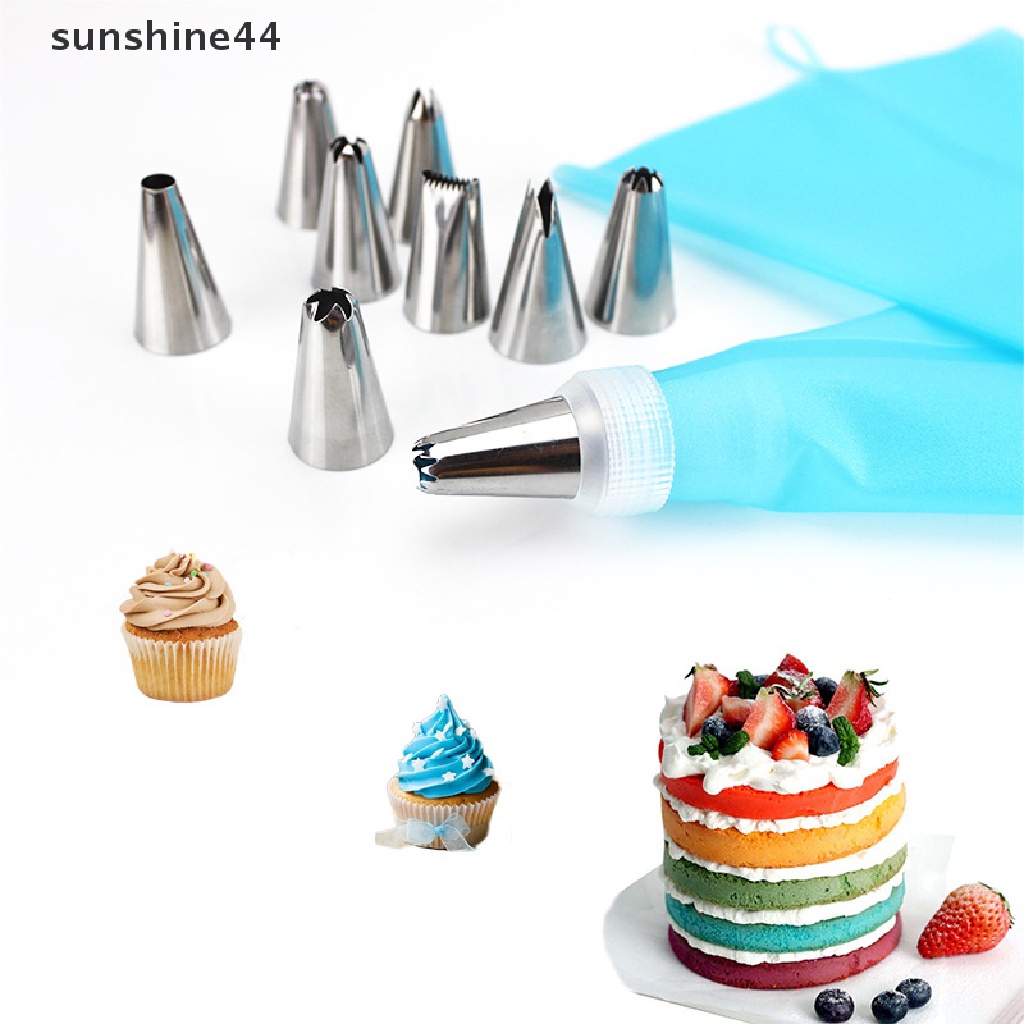 Sunshine Kantong piping bag Bahan Silikon Untuk Dekorasi Kue