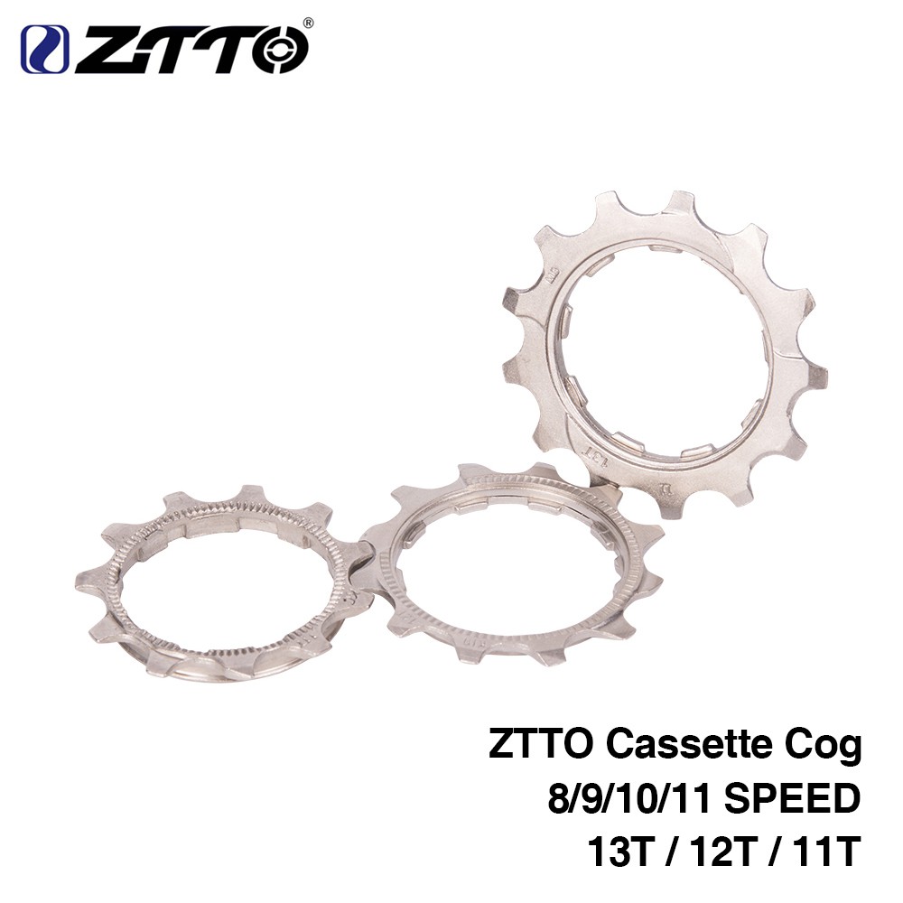 GRTSONGKIR_ 10pcs ZTTO Bicycle Cassette Cog Road Bike MTB 8/9/10/11 Speed 11T 12T 13T K7 Sprocket