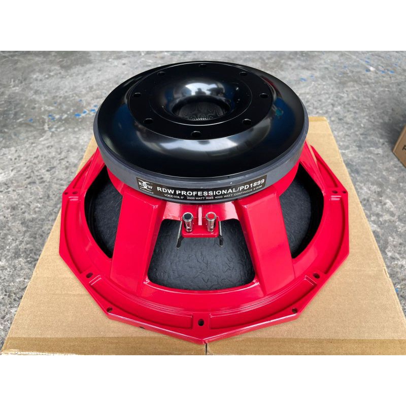 SPEAKER COMPONENT RDW PD1899 SUBWOOFER 18 INCH VC 6 INCH PD 1899 ORIGINAL
