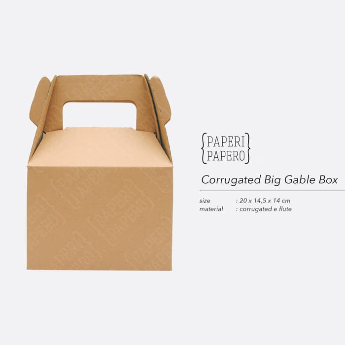 

Corrugated Gable Box - Kotak Kardus Unik