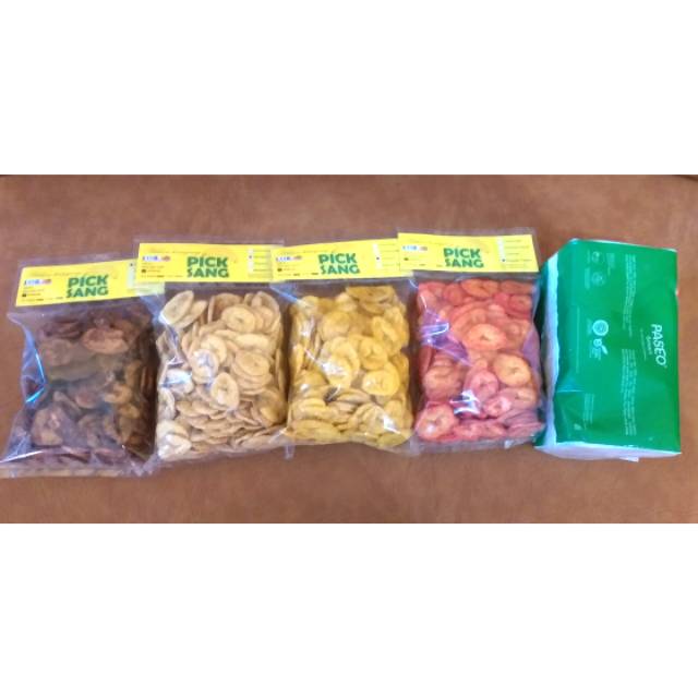 

PICKSANG Keripik Pisang Aneka Rasa 200 gr