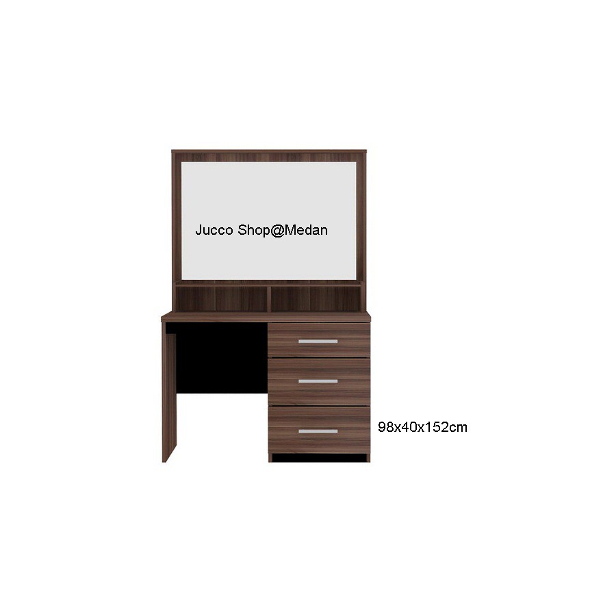 Meja Rias Expo DDT2201 - Meja Rias Minimalis - Tiolet Cantik - Meja Rias Murah Medan - Jucco Medan