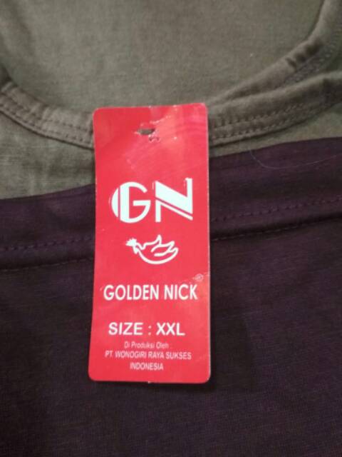 Grosir Tank top wanita golden nick