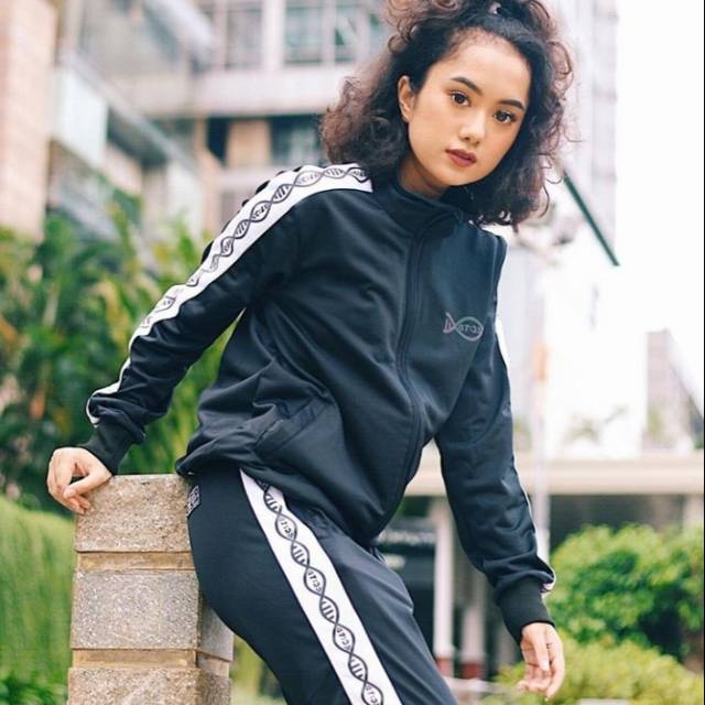 Tracksuit Track Suit Poza Atasan Smitty 07:35 Rainbow Effect Original BNIPWT