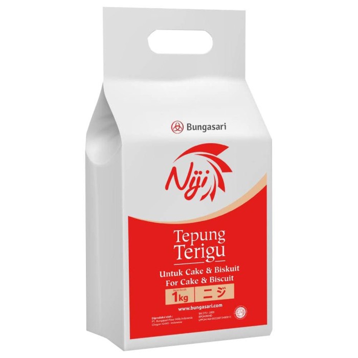 

PROMO [COD] NIJI Tepung Terigu untuk Cake & Biskuit 1 KG