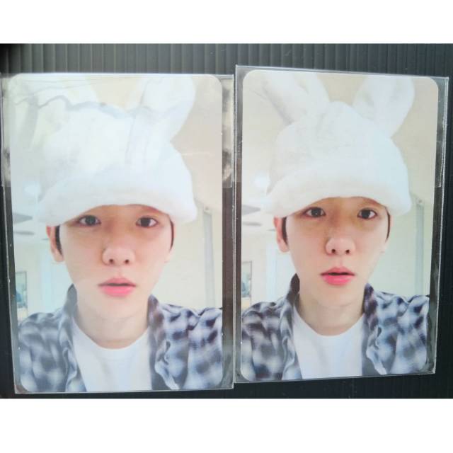 EXO BAEKHYUN PHOTOCARD PC FOR LIFE A SM MUSEUM