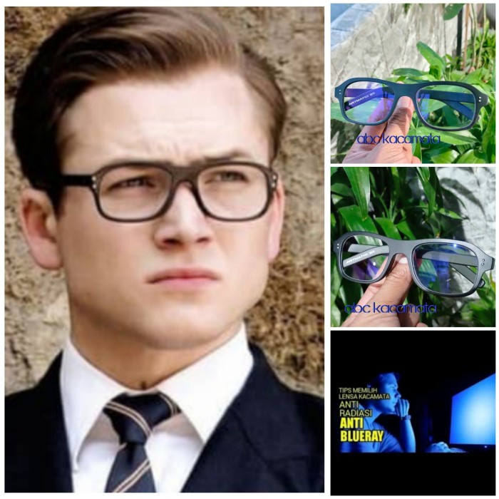 kacamata kingsman lensa anti radiasi blue raygamerslaptopkomputer
