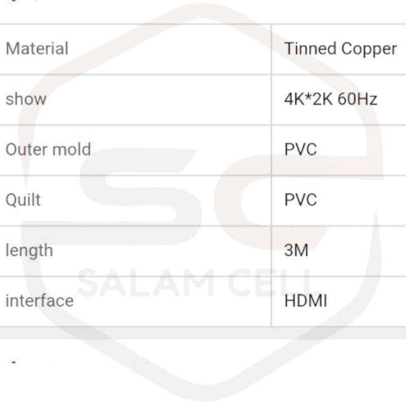 Kabel HDMI 4K 3D ROBOT RFH Round cable untuk HDTV LCD Projector 1m 1.5m 2m 3m 5m Original