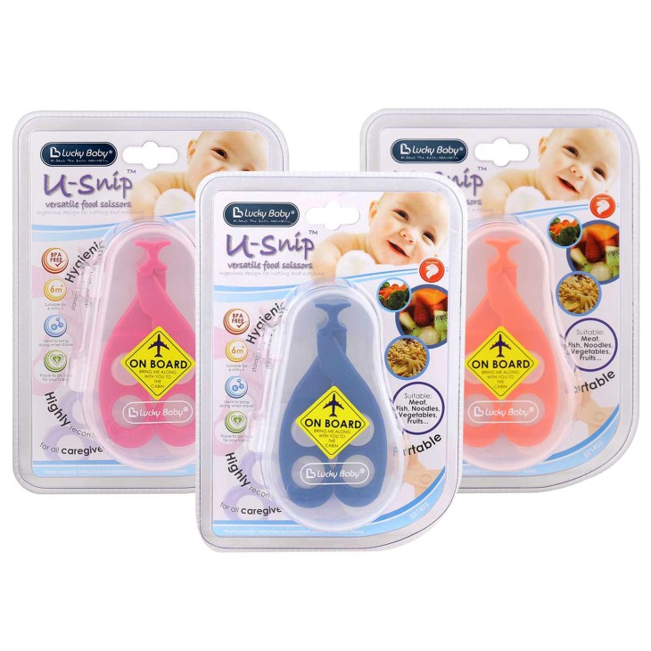 Lucky Baby U-Snip Versatile Food Scissors